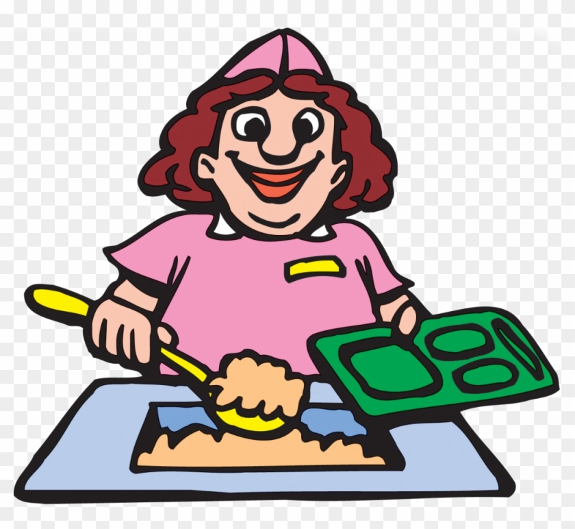 Link To Buisness, Link To Food Service - Cafeteria Lady Clip Art #855756