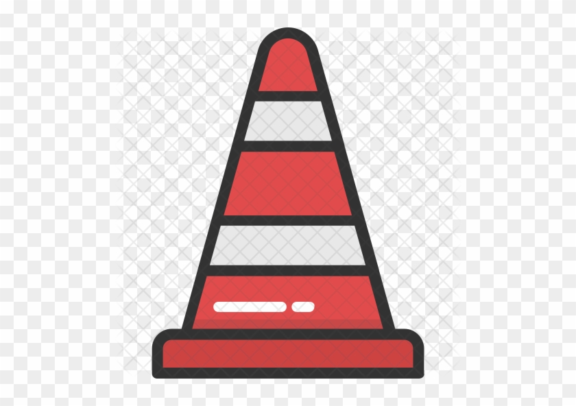 Traffic Cone Icon - Line Cone Logo #855771