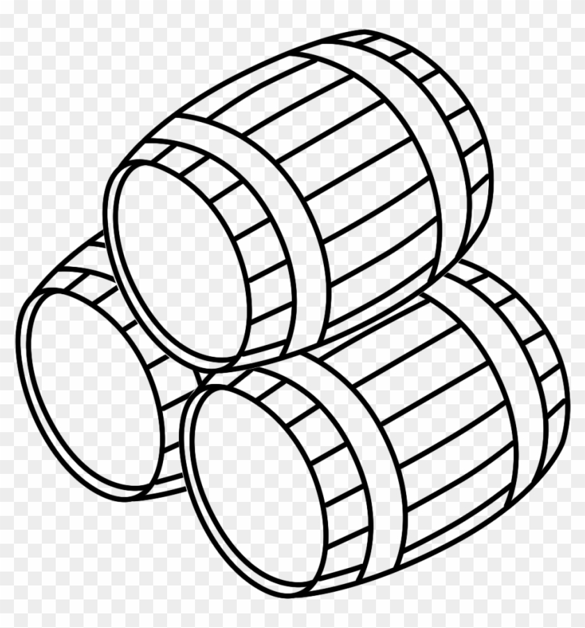 Blueprintsbarils - Line Art #855856