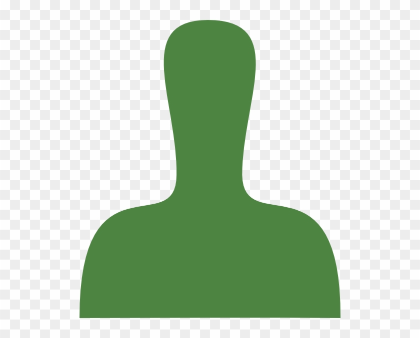How To Set Use Green Person Silhouette Icon Png - Clip Art #855891