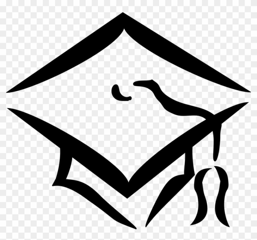 New Beginnings - Graduation Cap Clip Art #855901