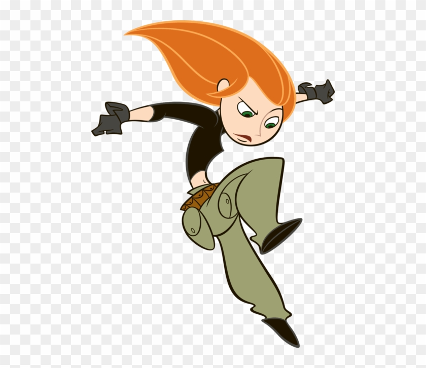 Kim Possible Jumping Png - Kim Possible Sticker Book #855913