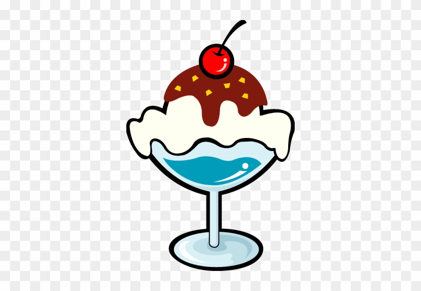 Dessert - Ice Cream Sundae Clip Art #855954