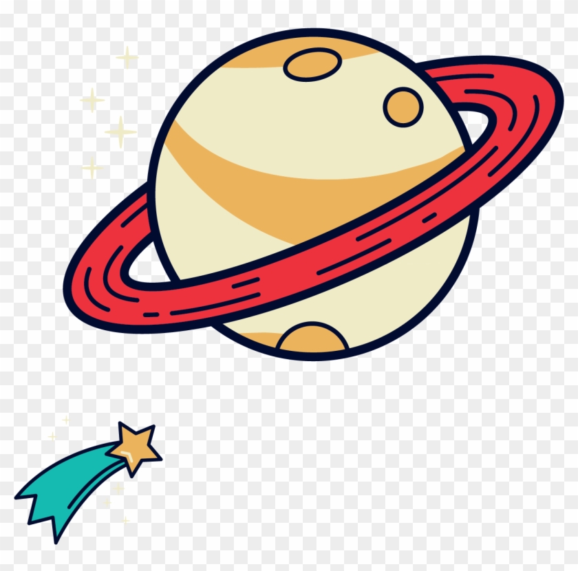 Planet Space Vector - Cartoon Planet #855960