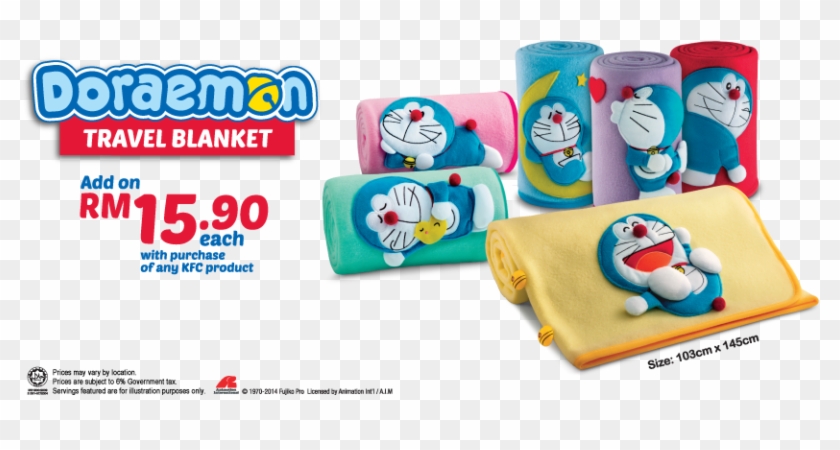Kfc@doraemon Travel Blanket * - Doraemon Exciting Maths Workbook By Bpi #856007