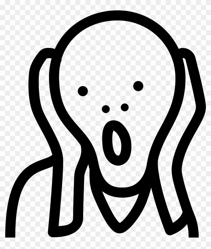 Computer Icons The Scream - Edvard Munch Png #856023