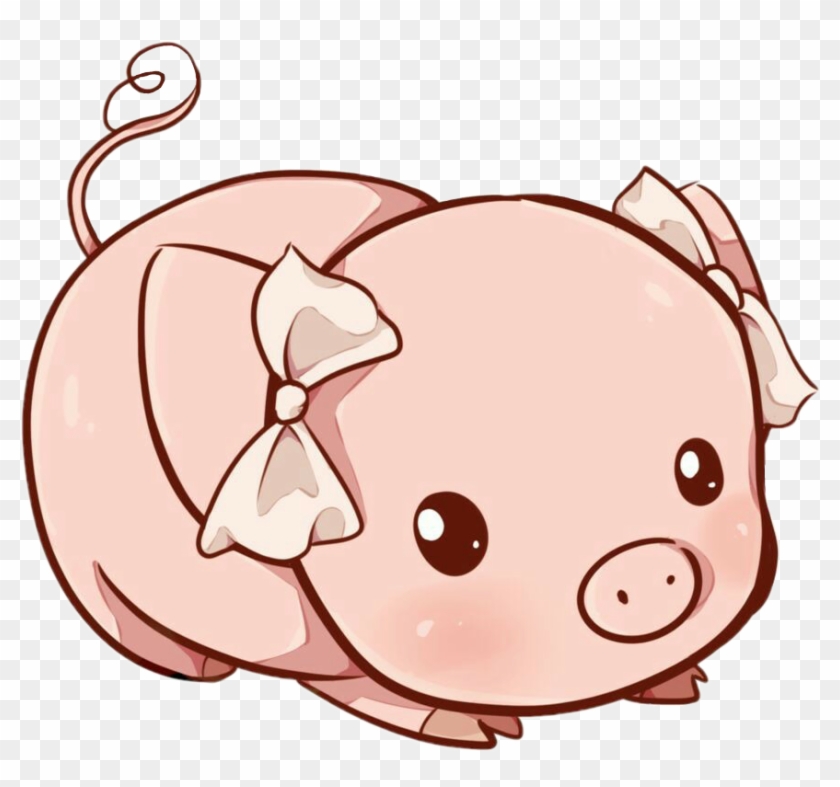 Freeedit Petsandanimals Pig Rose Cutie People Cute - Cute Pig Drawing #856024