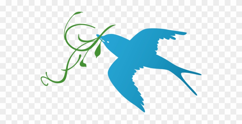 Logo - Flying Bird Silhouette #856066