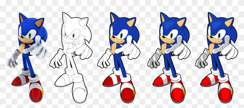 Vector Drawing By Juliannb4 On Deviantart - Sonic The Hedgehog #856105