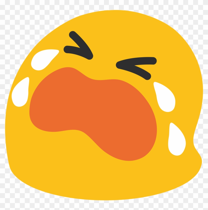 Crying Clipart Transparent - Laughing Crying Emoji Android #856104