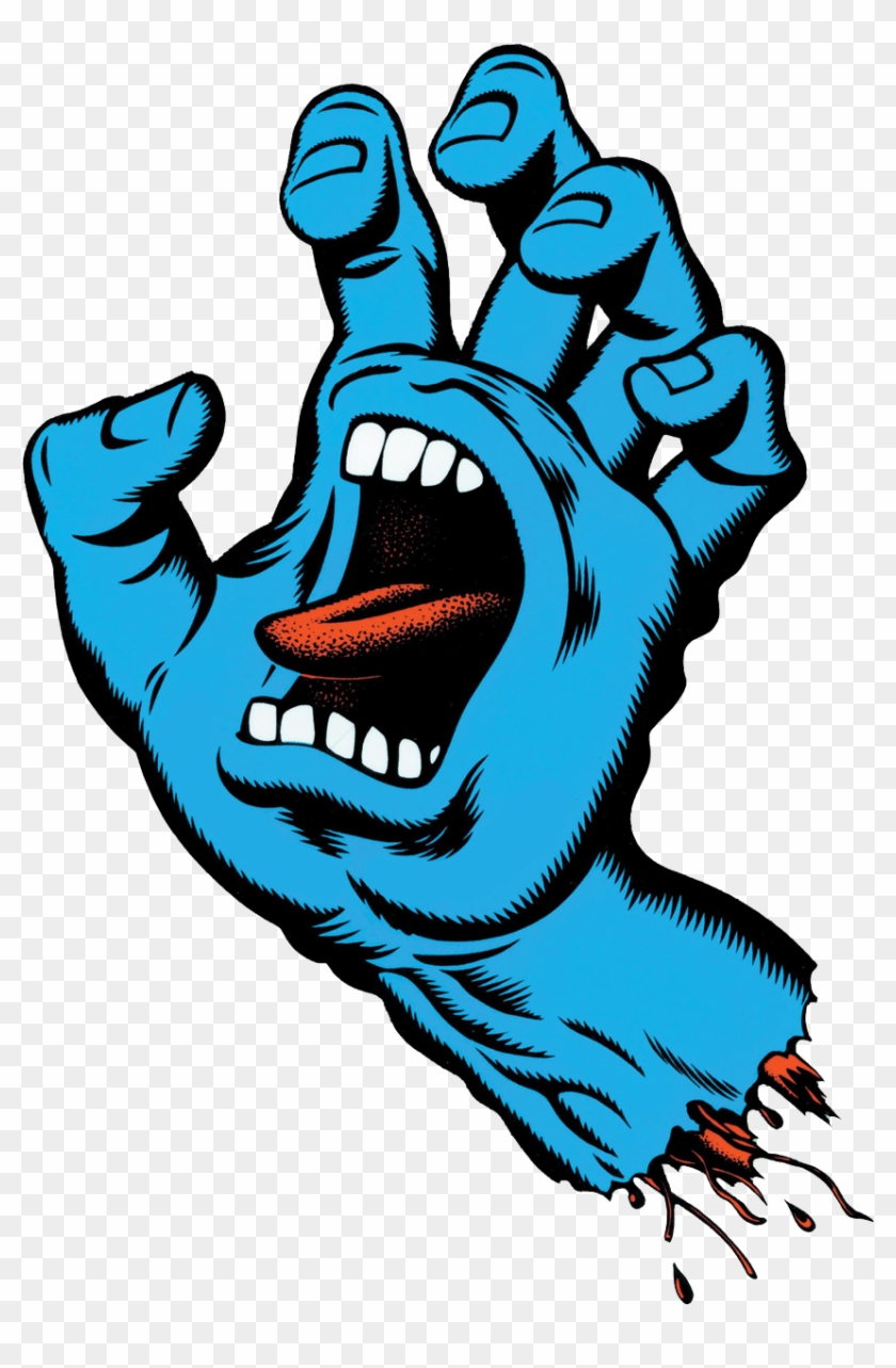 Screaming Hand - Santa Cruz Hand Logo #856139
