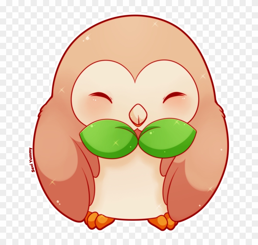 Commission Rowlet By Seviyummy On Deviantart - Rowlet Chibi #856163