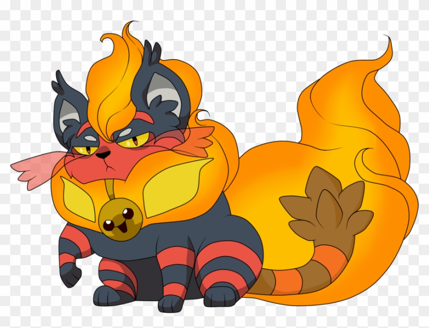 Litten Evolution 1 [fan Made] By That-cake - Litten Fanmade Evolution #856186