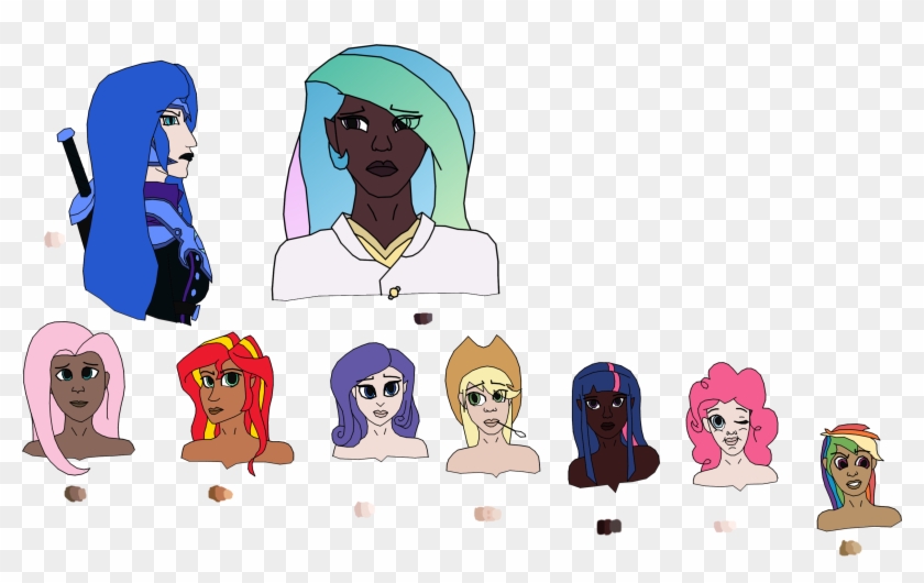 Coldgoldlazarus, Dark Skin, Ethnicities, Fluttershy, - Coldgoldlazarus, Dark Skin, Ethnicities, Fluttershy, #856231