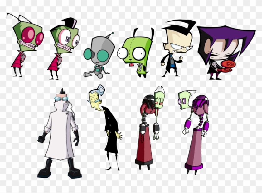 Invader Zim Characters - Invader Zim Characters Zim #856234