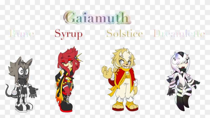 Meet The Cast Of Gaiamuth By Gaiamuth On Deviantart - Cartoon #856241