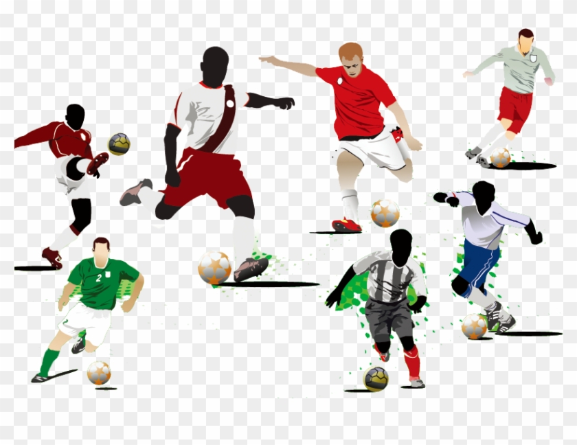 Royalty-free Stock Photography Clip Art - Soccer Player Kicking Ball #856275