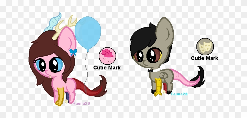 Discord X Pinkie Pie Ship Adopts By Soulful-adopts - Cartoon #856276