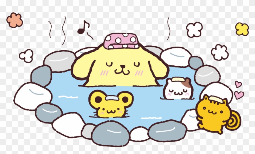 Sanrio Png Transparent Purin Hot Spring Animals Cute - Sanrio Png #856289