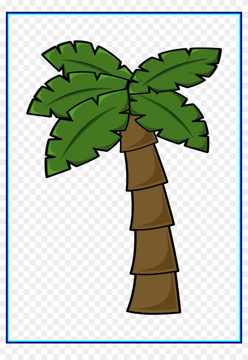 Inspiring Simple Cartoon Palm Tree Clipart Png And - Palm Tree Clip Art #856333