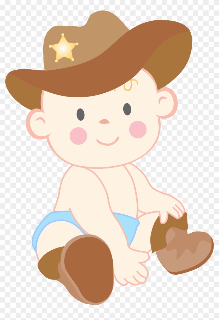 Baby Cowboy Clipart #856419