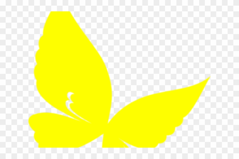 Yellow Butterfly Clipart - Clip Art #856424