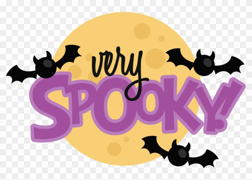 Svg Scrapbook Title Halloween Svg Scrapbook Title Very - Graphic Design #856457