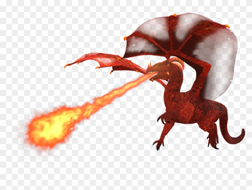 Fire Breathing Dragon Images 5, Buy Clip Art - Huzzah #856536