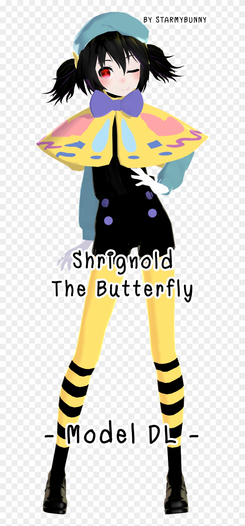 Shrignold The Butterfly [model Dl] By Starmybunny - Butterfly #856555