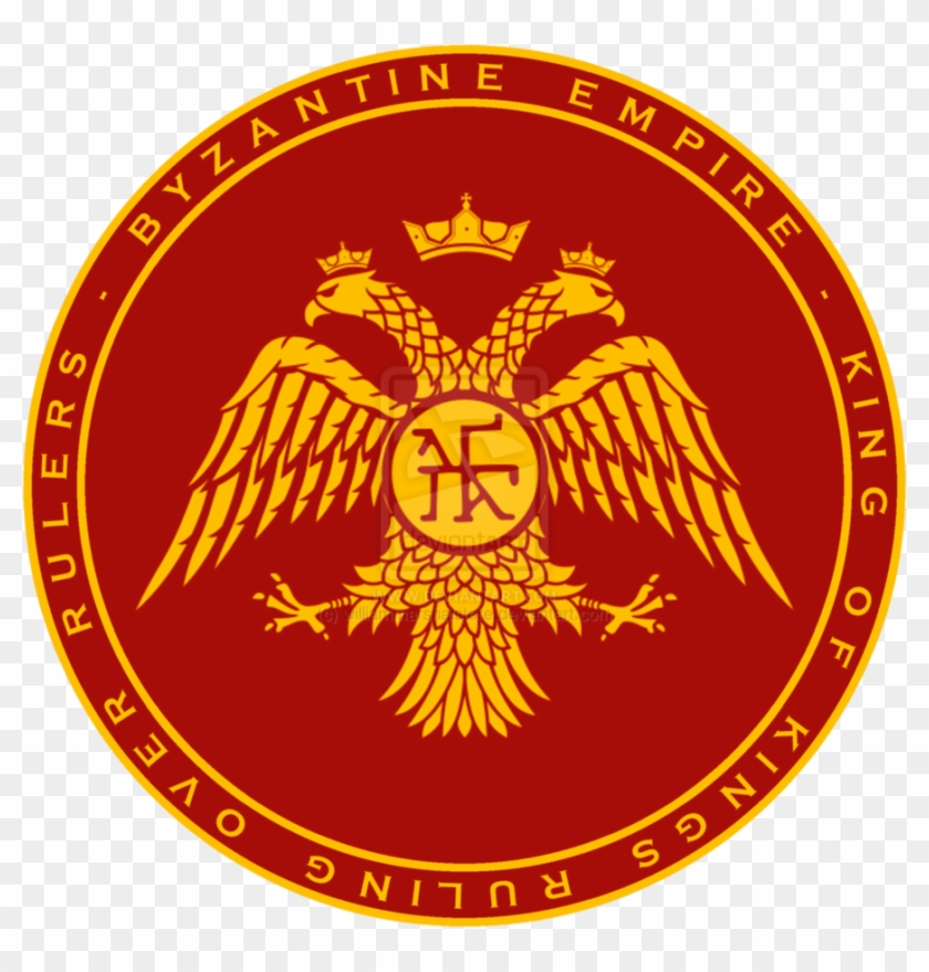 Byzantine Empire Palaiologan Double Headed Eagle - Crusader Kings 2 Dynasty Shield #856695