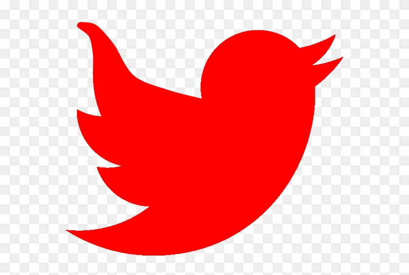 Red Twitter Bird Logo - Twitter Logo On Fire #856763