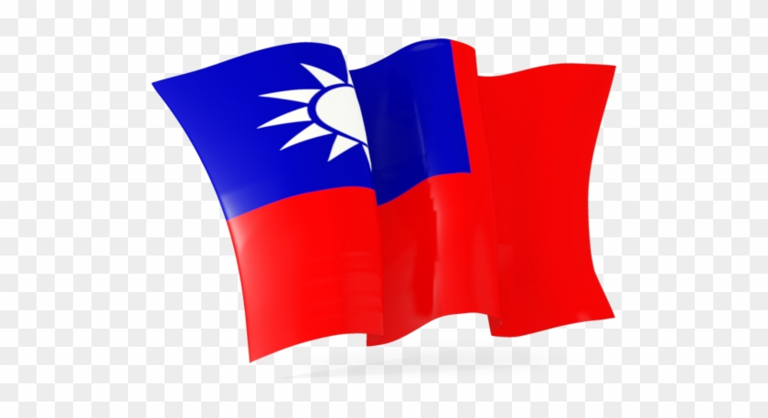 Illustration Of Flag Of Taiwan - Taiwan Flag Icon Png #856785