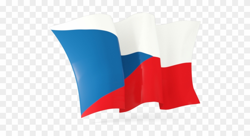 Illustration Of Flag Of Czech Republic - Flag Czech Republic Png #856804