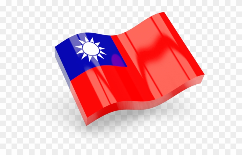 Illustration Of Flag Of Taiwan - Happy Colombian Independence Day #856820