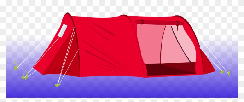 Free Illustration Tent Camping Red Clip Art Image On - Red Tent Clipart #856847