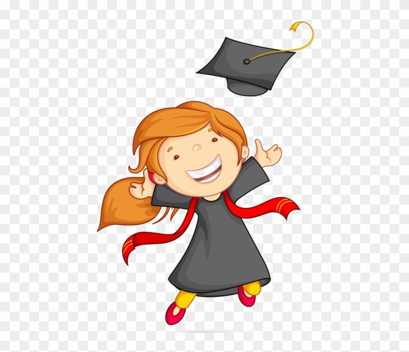 Gown Clipart Graduation Dress - Graduation Kids #856888