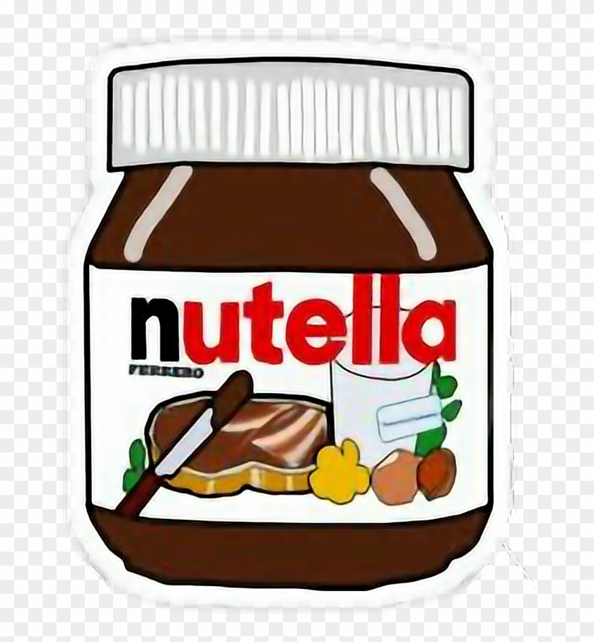 Nutella Clipart Nutella Sandwich - Nutella Jar #856928