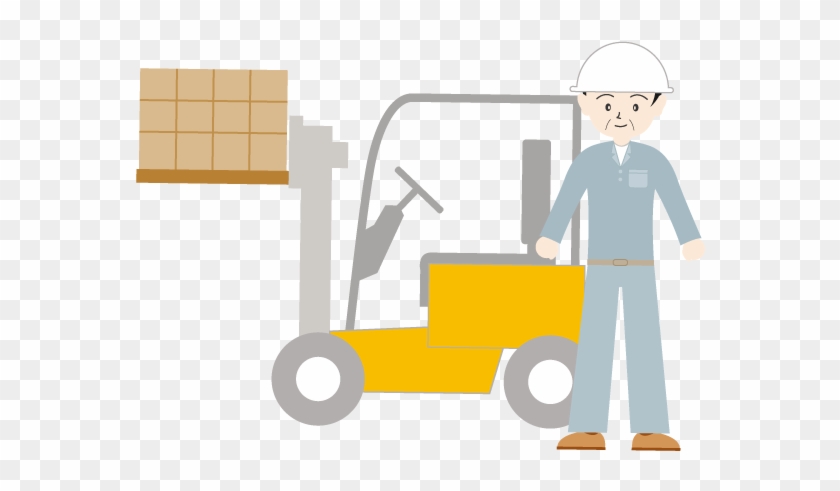 Fork Lift Truck Driver - Illustration #857030