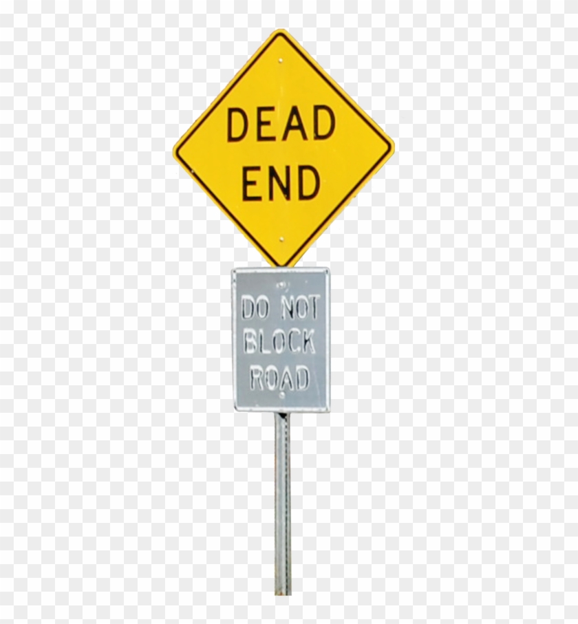 Dead End Do Not Block Street Sign Stock 0334 Png By - Dead End Sign Png #857100