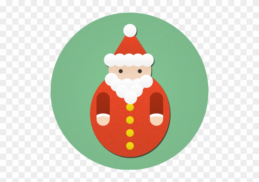 Christmas, Christmas, Deer, Reindeer, Rudolf Icon, - Santa Claus Png Icon #857134