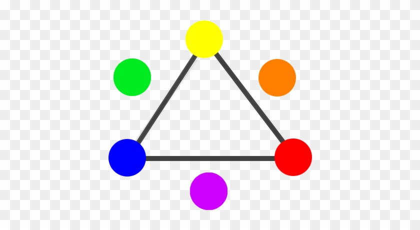 The Opposite Colors In Color Circle Are Called Contrast - Circle #857146