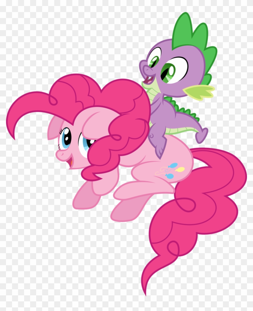 Sulyo, Pinkie Pie, Riding, Rodeo, Safe, Simple Background, - Spike X Pinkie Pie #857159