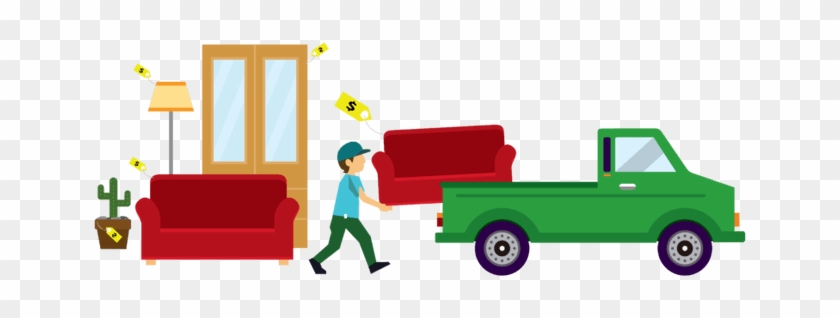 Move Clipart Junk Truck - Furniture Delivery #857193