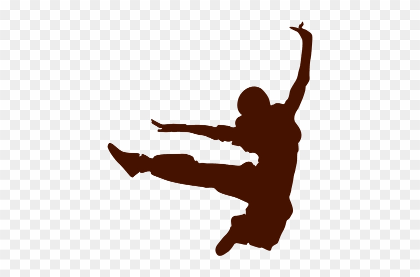 Dancer Break Dance Silhouette - Paint Splatter Png Ring #857260