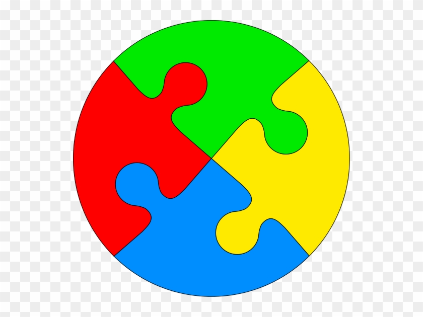 Jigsaw Puzzle Icon - Imagenes De Dibujos En Forma De Circulo #857271