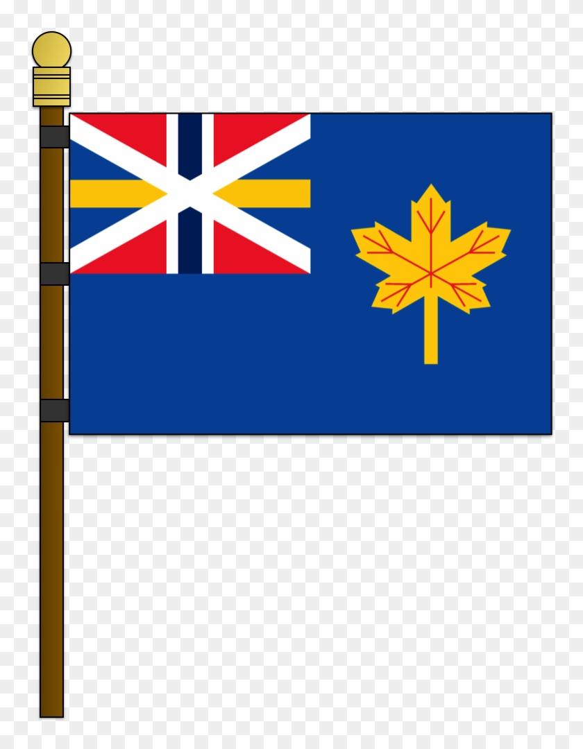 Scandinavian Canada Civil Ensign By Kristberinn - Canadian Naval Ensign #857384