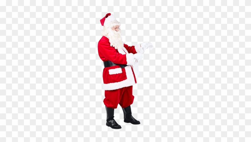 Santa Claus List - Santa Transparents Png #857448