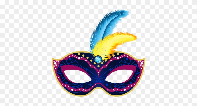 Free Mardi Gras Borders Clipart Clipart Pinterest - Carnival Mask Png #857461