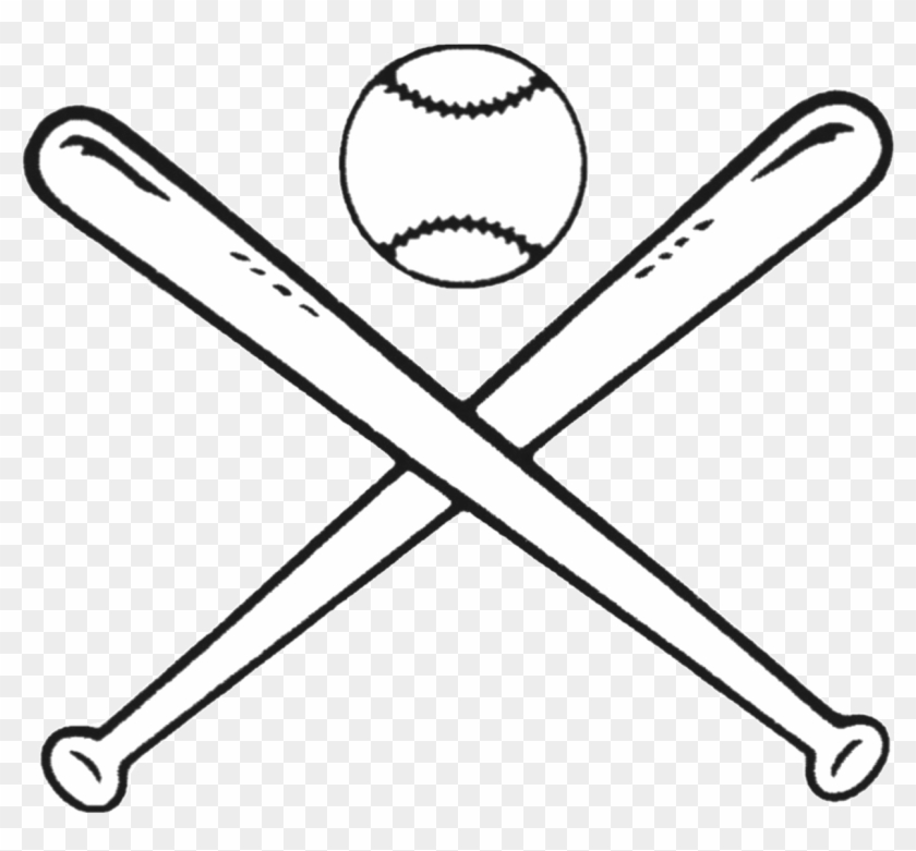 Baseball Diamond Drawing Clip Art - Drawings Of Baseball Bats #857585