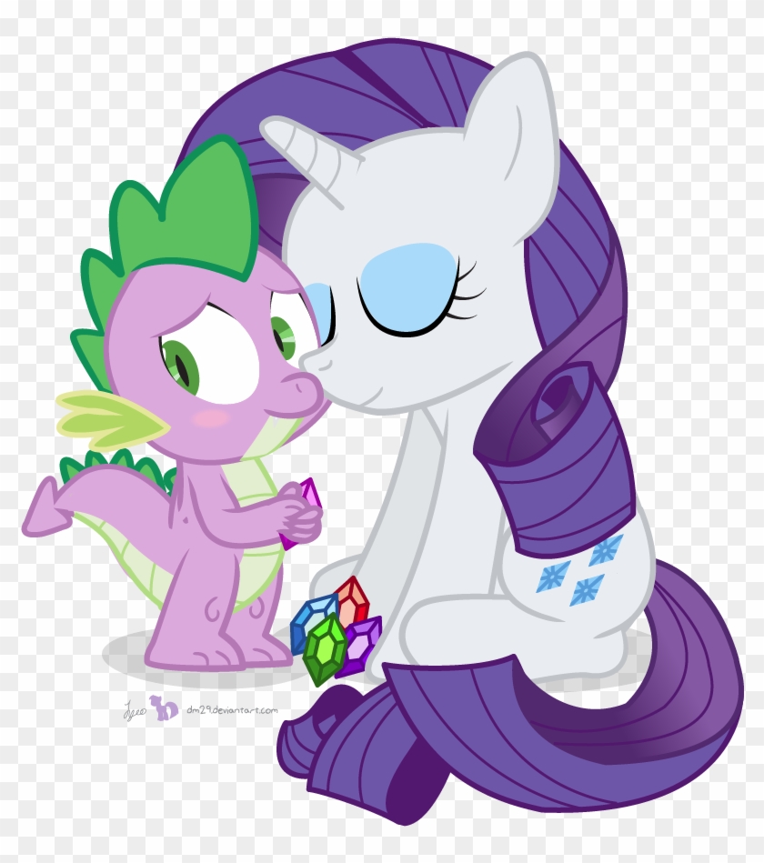 Spike And Rarity By Dm29 - Mlp Spike And Rarity Dm29 #857594